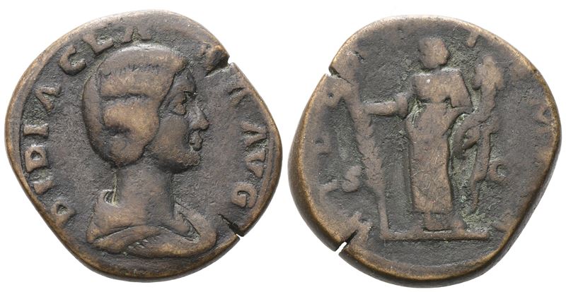 Didia Clara Augusta, Sestertius coniato sotto Didius Julianus (Roma), Æ