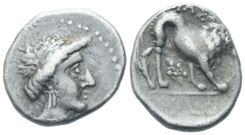 Gaul, Massalia, Ligth Drachm or Tetrobol, c. 200-150 BC; AR (2,82 g; 14,7 mm)