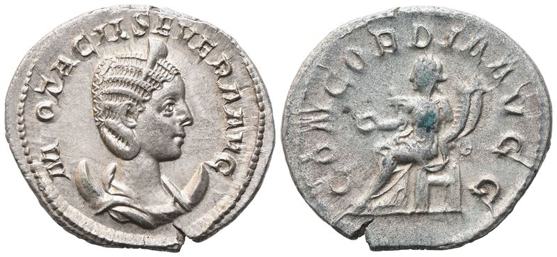 Otacilia Severa, Antoninianus coniato sotto Filippo I (Roma, 247 circa)