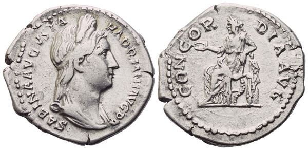 Sabina (128-136/7), Denarius, Rome, c. 130-133; AR (3,20 g; 19,5 mm; 6 h) 