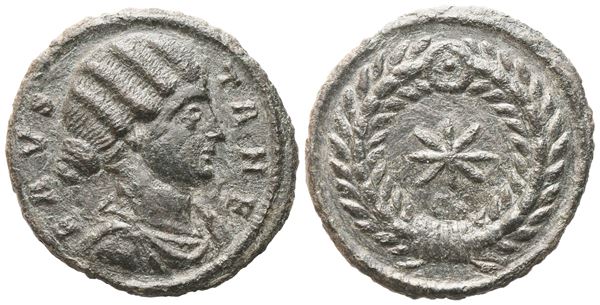 Fausta Augusta (324-326), Nummus struck under Constantine I, Thessalonica, 326; Æ (2,96 g; 18,8 mm; 6 h)