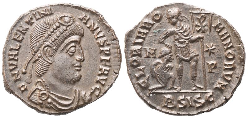Valentinian i (364-375), Follis, Siscia, 367-375; Æ (2,37 G; 17,8 MM; 6 H)