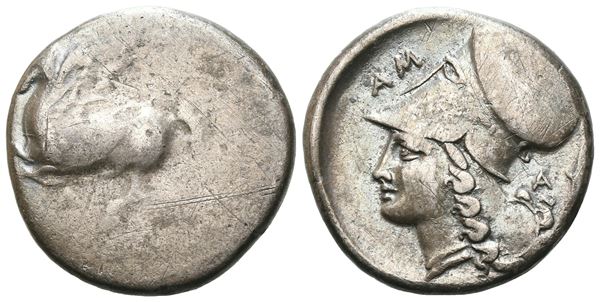 Akarnania, Argos Amphilochikon, c. 340-300 BC. AR Stater (21 mm, 6.94 g).