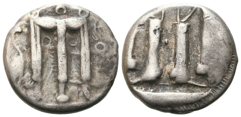 Bruttium, Kroton, C. 480-430 Bc. Ar Stater (19 MM, 6.66 G).