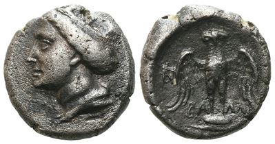 Pontos, Amisos, C. 300-125 Bc. Ar Drachm (15 MM, 3.72 G).