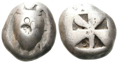 Islands Of Attica, Aegina, C. 525-480 Bc. Ar Stater (18 MM, 11.86 G).