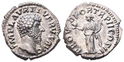 Lucius Verus (161-169), Denarius, Rome, 161; Ar (3,02 G; 17,4 MM; 6 H