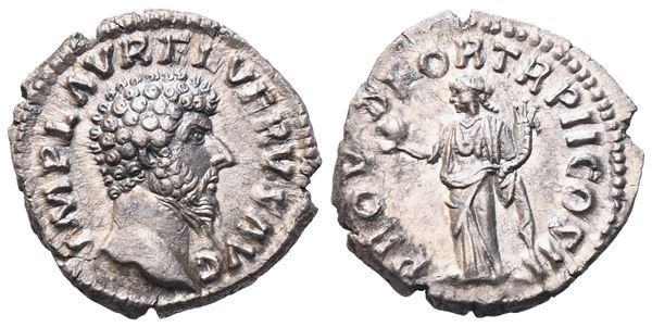 Lucius Verus (161-169), Denarius, Rome, 161; AR (3,02 g; 17,4 mm; 6 h