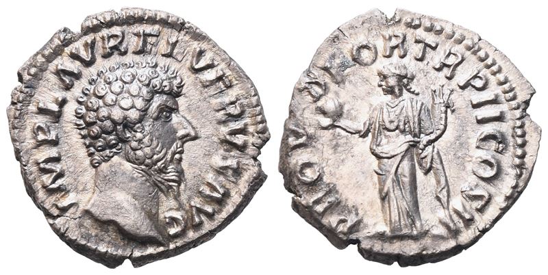 Lucius Verus (161-169), Denarius, Rome, 161; Ar (3,02 G; 17,4 MM; 6 H