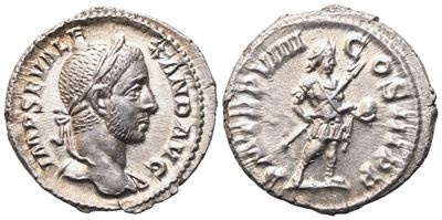 Severus Alexander (222–235), Denario, Roma, 230
