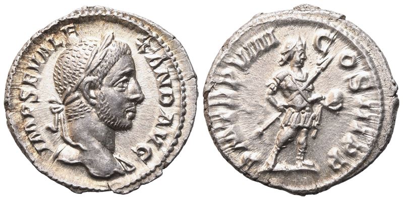 Severus Alexander (222–235), Denario, Roma, 230