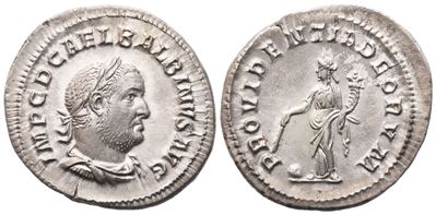 Imperatore Balbinus, Denario romano, c. aprile–giugno 238