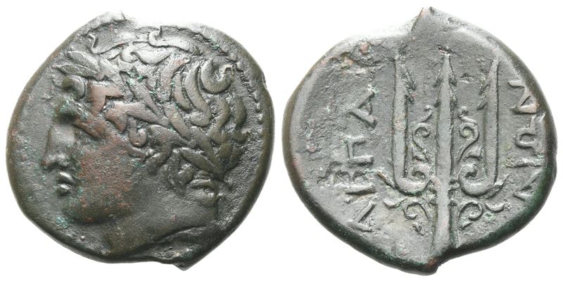 Islands Of Sicily, Lipara, 289-252 Bc. Æ (21 MM, 7.93 G).