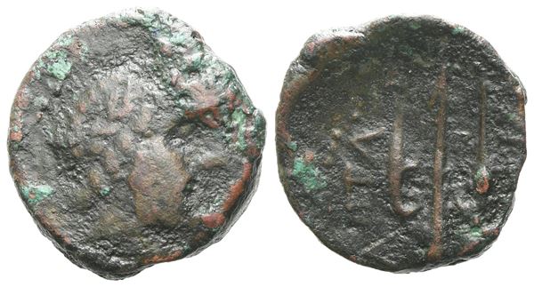 Islands of Sicily, Lipara, c. 2nd century BC. Æ (17 mm, 4.10 g).