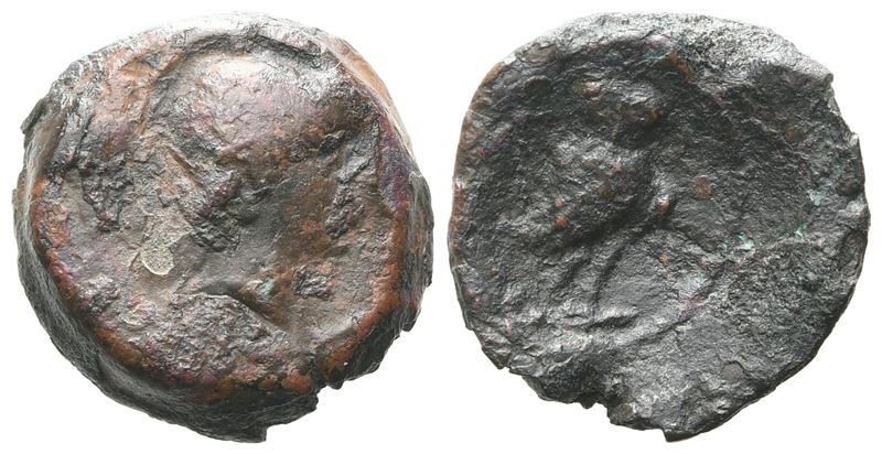 Islands Of Sicily, Lipara(?), C. 2nd Century Bc. Æ (16 MM, 4.26 G).