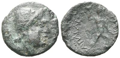 Islands Of Sicily, Lipara, C. 2nd Century Bc. Æ (18 MM, 2.62 G).