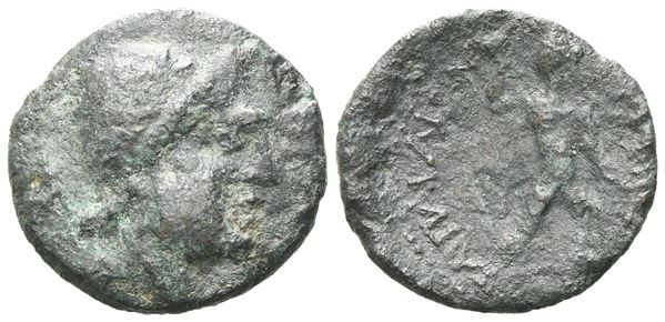 Islands of Sicily, Lipara, c. 2nd century BC. Æ (18 mm, 2.62 g).