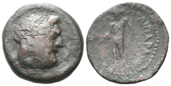 Islands of Sicily, Lipara, c. 2nd-early 1st century BC. Æ (19 mm, 4.28 g).