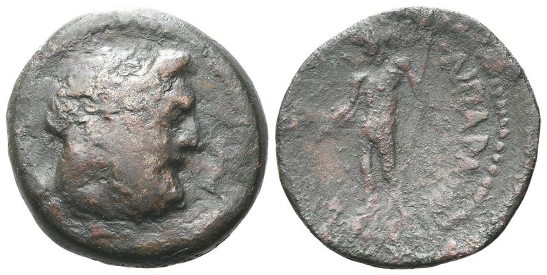 Islands Of Sicily, Lipara, C. 2nd-early 1st Century Bc. Æ (19 MM, 4.28 G).