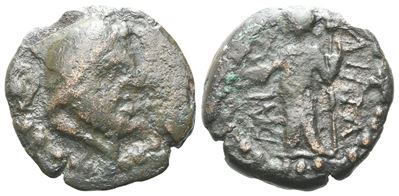 Islands Of Sicily, Lipara, C. 2nd-early 1st Century Bc. Æ (18 MM, 3.54 G).
