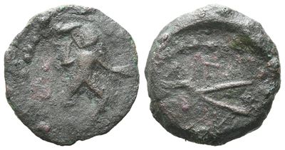 Islands Of Sicily, Lipara, C. 2nd-early 1st Century Bc. Æ (12 MM, 1.99 G).