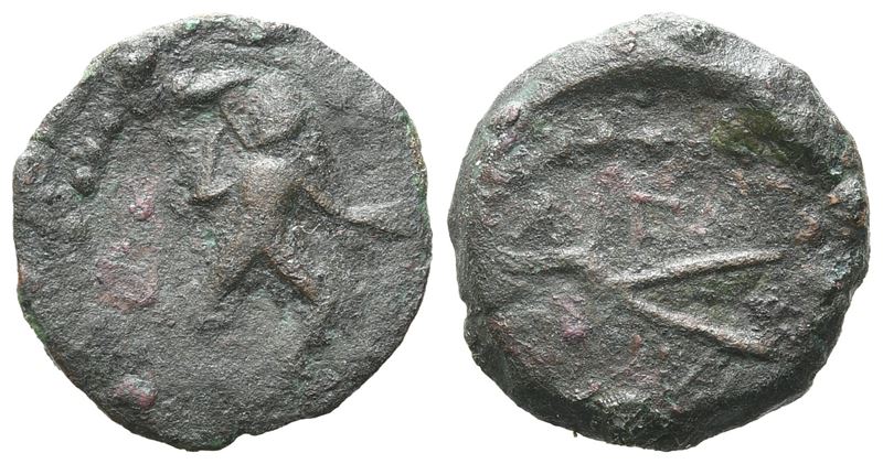Islands Of Sicily, Lipara, C. 2nd-early 1st Century Bc. Æ (12 MM, 1.99 G).