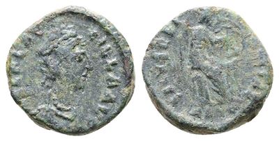 Aelia Flaccilla (augusta, 379-386) Æ (12mm, 1.67).