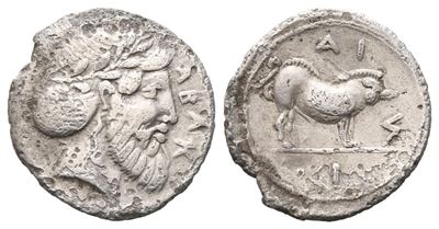 Attica, Athens, C. 454-404 Bc. Ar Obol (9 MM, 0.61 G).