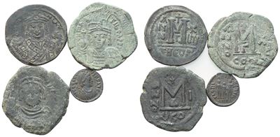 Lot Of 4 Æ Coins To Be Catalogued. Lot Sold As Is, No Returns.