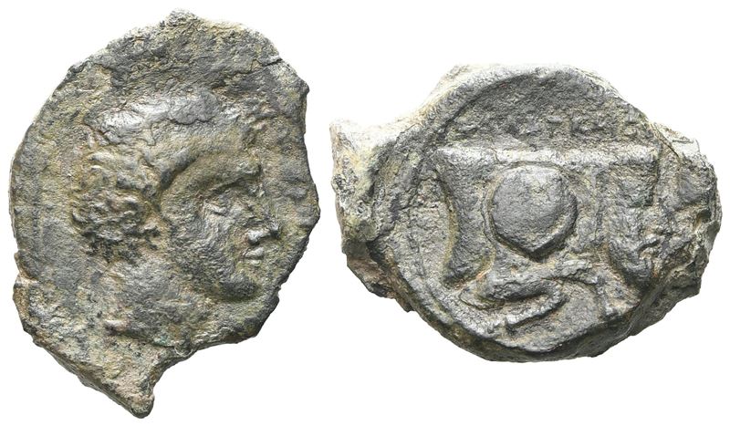 Sicily, Agyrion, C. 355-339 Bc. Æ Hemilitron (20 MM, 5.75 G).