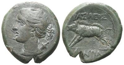 Sicily, Akragas. Phintias (287-279 Bc).