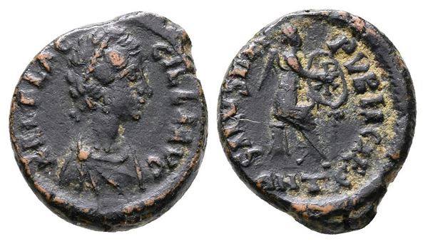 Aelia Flaccilla (Augusta, 379-386) Æ (12mm, 1.70g).  - Auction Greek, Roman and Byzantine Coins	 - Bertolami Fine Art - Prague