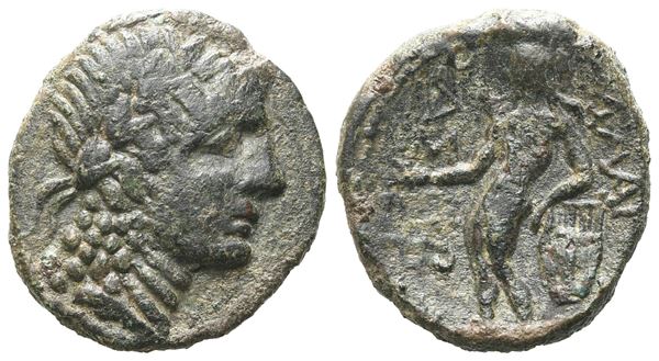 Sicily, Alaisa Archonidea, c. 95-44 BC. Æ (18 mm, 4.05 g).