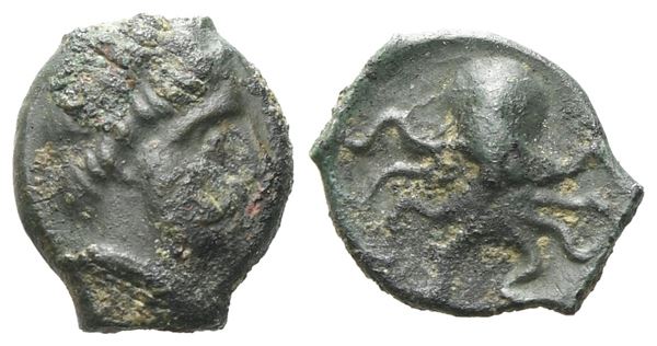Sicily, Eryx, c. 330-260 BC. Æ (11 mm, 0.96 g).