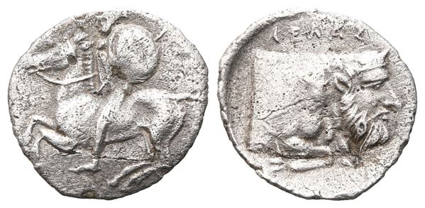 Sicily, Gela, c. 430-425 BC. AR Litra (11 mm, 0.46 g).