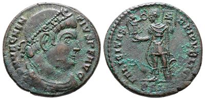 Magnentius (350-353). Æ Centenionalis (23mm, 5.74g).