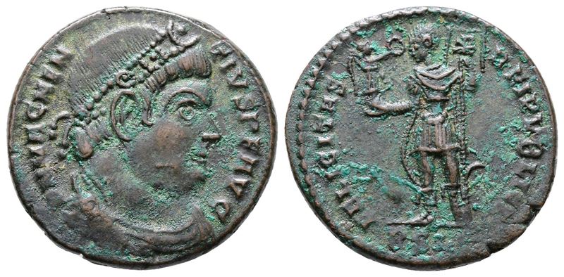 Magnentius (350-353). Æ Centenionalis (23mm, 5.74g).