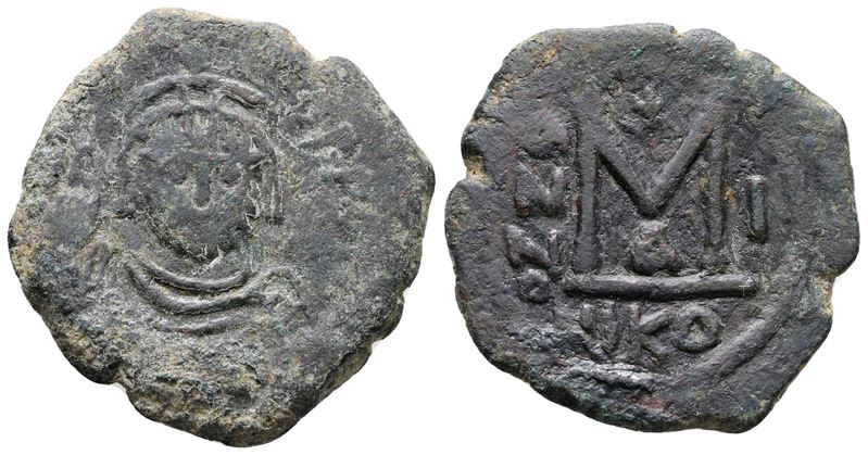 Heraclius (610-641). Æ 40 Nummi (30mm, 10.77g).