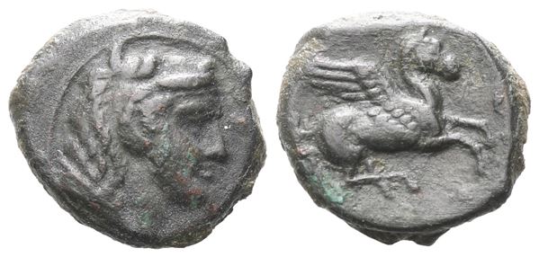 Sicily, Kephaloidion, c. 339/8-307 BC. Æ (14 mm, 2.42 g).