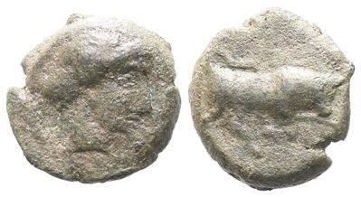 Sicily, Kimissa, C. 317-305 Bc. Æ (12 MM, 2.47 G).