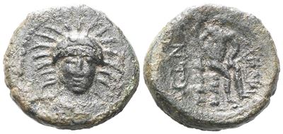 Sicily, Leontinoi, C. 2nd Century Bc. Æ (20 MM, 8.51 G).