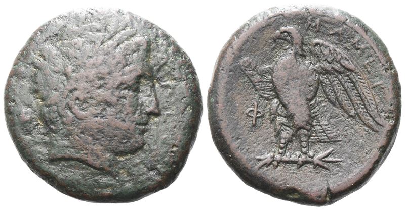 Sicily, Messana. The Mamertinoi, 275-264 Bc. Æ Quadruple Unit (26 MM, 15.78 G).