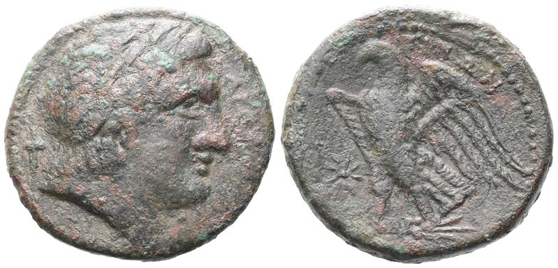 Sicily, Messana. The Mamertinoi, 275-264 Bc. Æ Quadruple Unit (27 MM, 17.07 G).