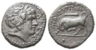 Sicily, Messana, The Mamertinoi, C. 275-264 Bc. Æ Unit (18 MM, 4.22 G).