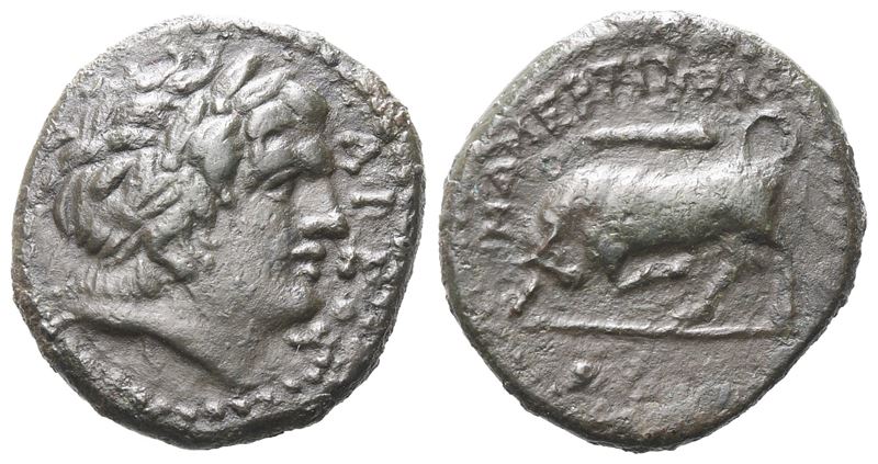 Sicily, Messana, The Mamertinoi, C. 275-264 Bc. Æ Unit (18 MM, 4.22 G).