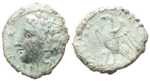 Sicily, Messana, The Mamertinoi, c. 288-278 BC. Æ Uncia (19 mm, 4.84 g).