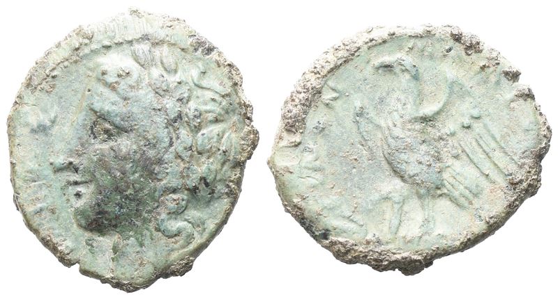 Sicily, Messana, The Mamertinoi, C. 288-278 Bc. Æ Uncia (19 MM, 4.84 G).