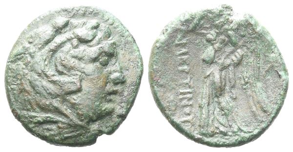 Sicily, Messana, The Mamertinoi, c. 215-202 BC. Æ (14 mm, 2.15 g).