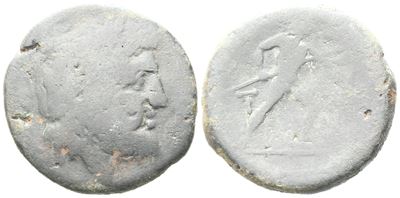 Sicily, Messana, The Mamertinoi, C. 220-200 Bc. Æ Pentonkion (26 MM, 11.73 G).
