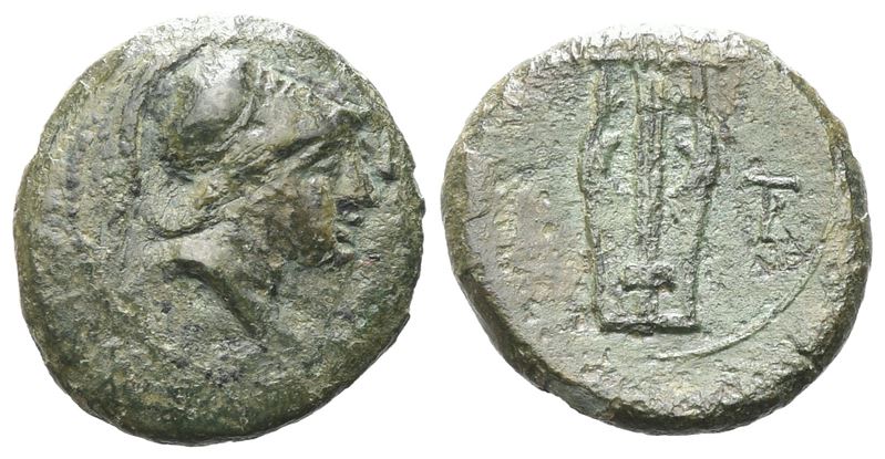 Sicily, Messana, The Mamertinoi, C. 2nd Century Bc. Æ (15 MM, 2.27 G).